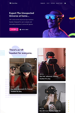 Hosting Company Layout Preview